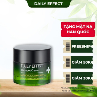 Kem ngừa thâm daily effect mờ thâm trên da mặt tinh chất lô hội rau diếp cá 10g