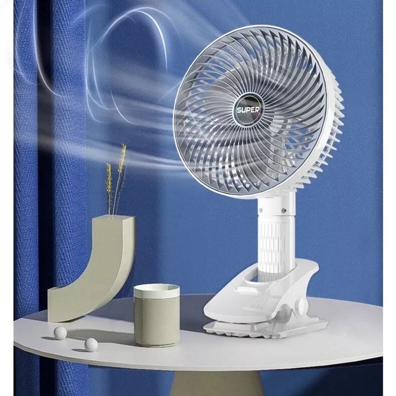 Quạt Mini Để Bàn Cầm Tay 360 Độ Có Thể Sạc Lại Tiện Dụng, Quạt Cầm Tay Đa Năng LP