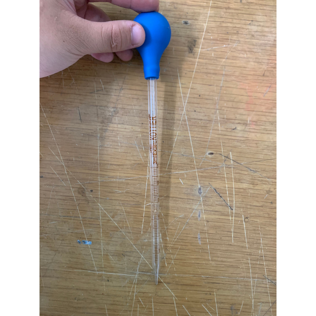 Ống hút pipet thẳng thủy tinh chia vạch