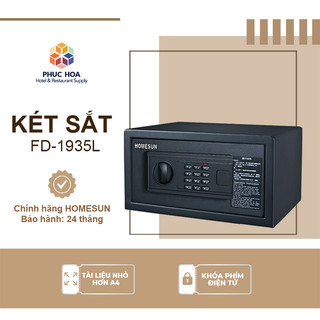 Két sắt điện tử mini dùng trong khách sạn, gia đình Model: FD-1935L, HÀNG NHẬP KHẨU