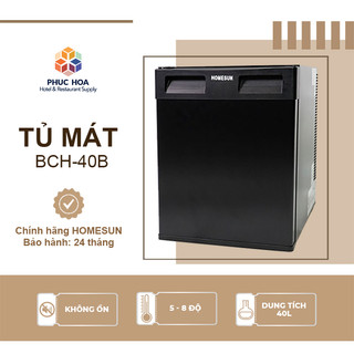 Tủ mát Minibar bảo quản đồ uống, mỹ phẩm, Model: BCH-40B (40L)