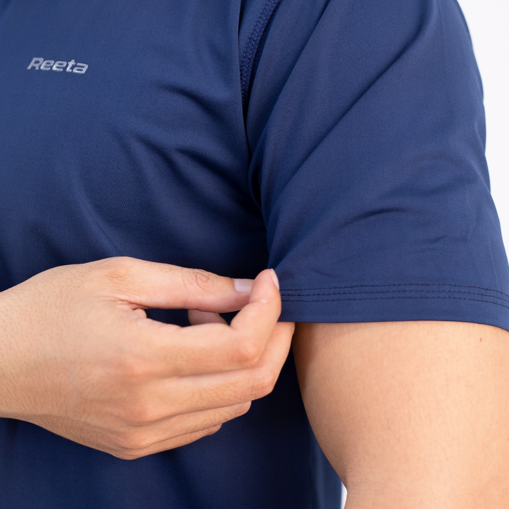 Áo Polo thể thao nam co dãn thoáng khí thoát ẩm nhiều màu Reeta - A2135