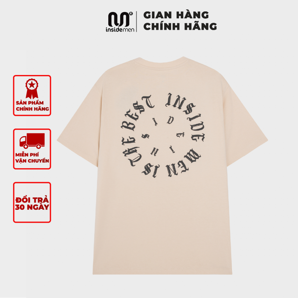 Áo Thun UNISEX Form Rộng Cổ Tròn Basic Chất Liệu 100% Cotton Thoáng Mát Thấm Hút Mồ Hôi ITS019S3