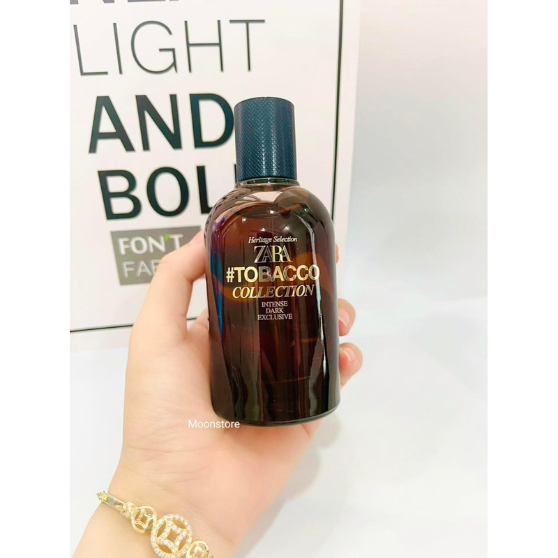 NƯỚC HOA NAM ZARA TOBACCO COLLECTION INTENSE DARK EXCLUSIVE EDT 100ML