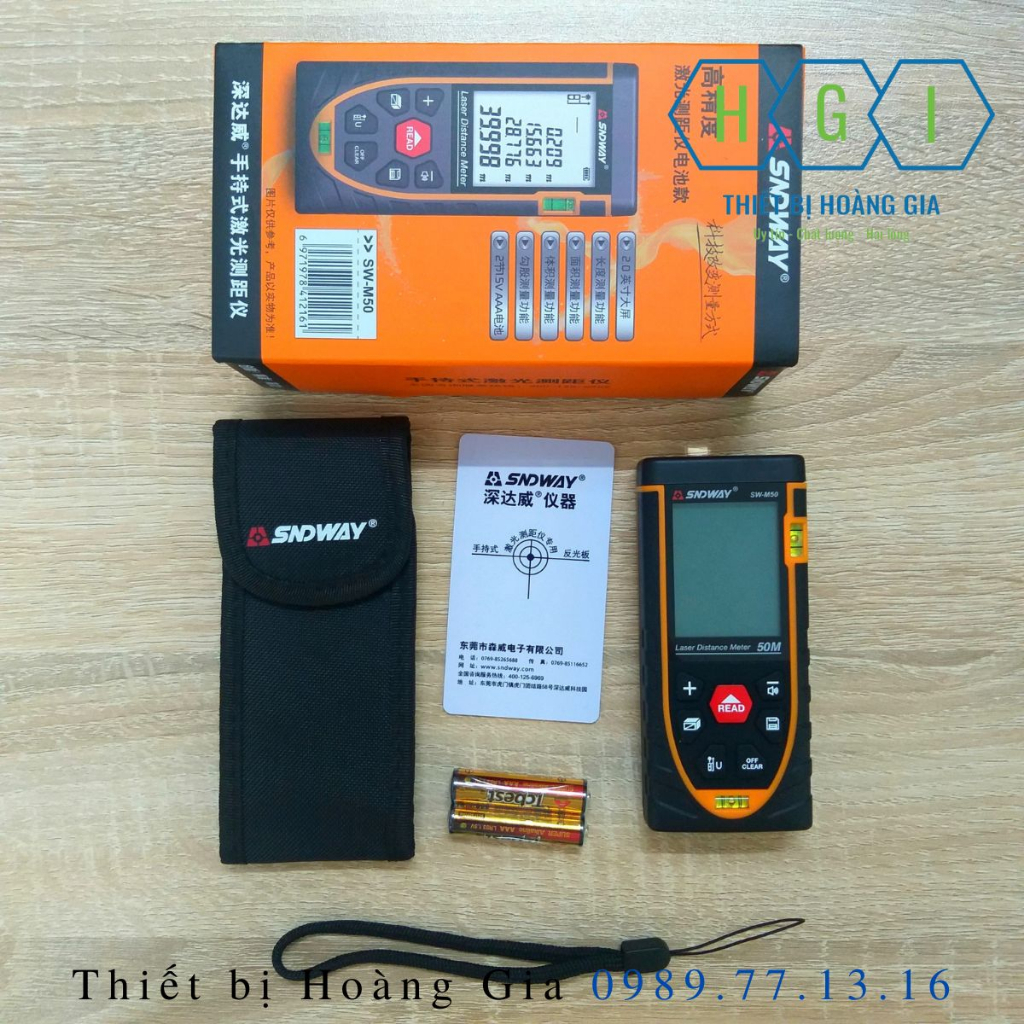 Thước đo khoảng cách bằng tia laser _ SNDWAY SW-M50/M40/M70/M100/ HD510/HD710