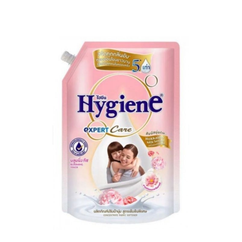 Nước xả vải Hygiene màu hồng mẹ và bé, dung tích 1300ml