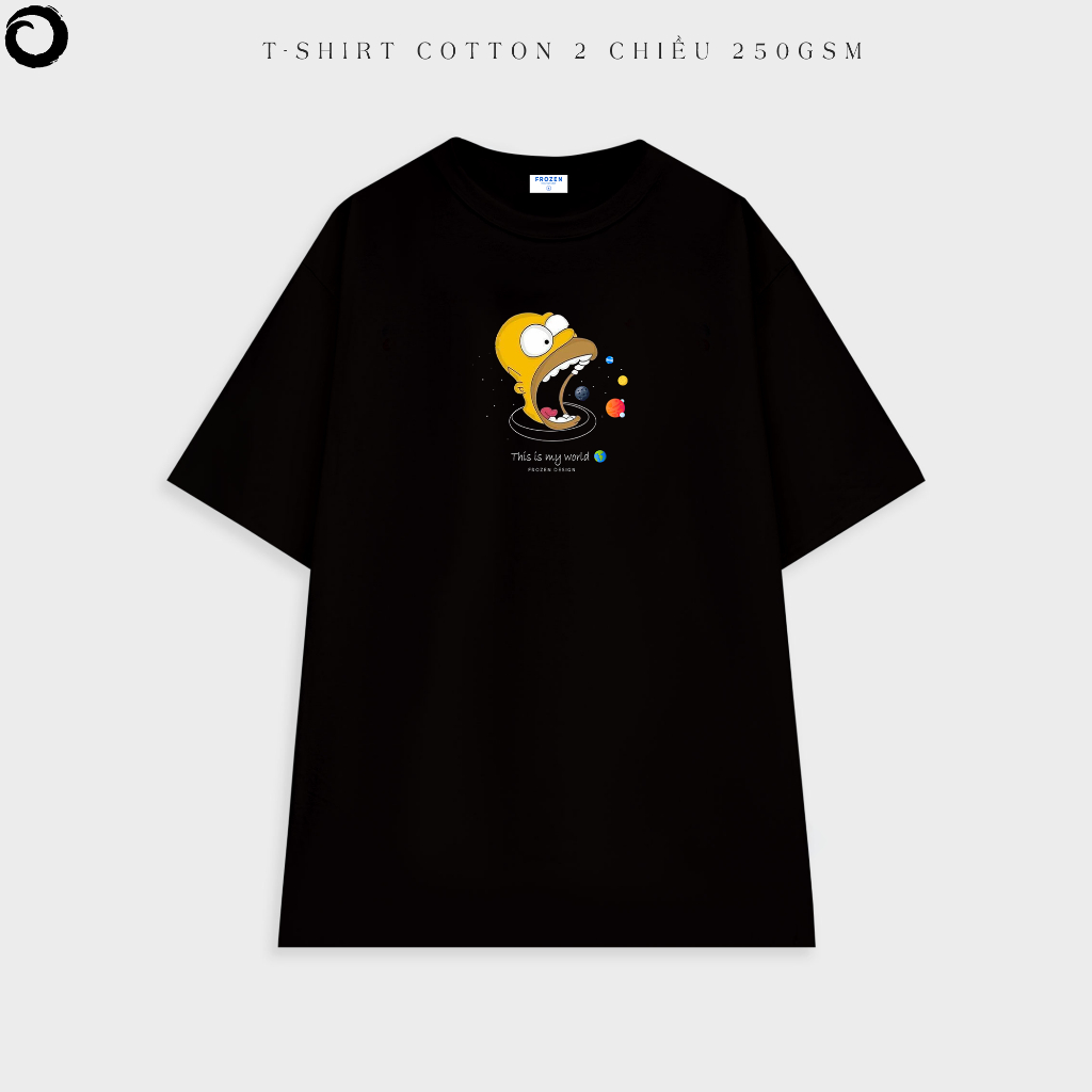 Áo Thun Nam Nữ Local Brand Frozen/ Space