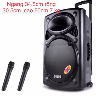 Loa kéo TEMEISHENG La012 (mẫu mới).kèm 2 micro.