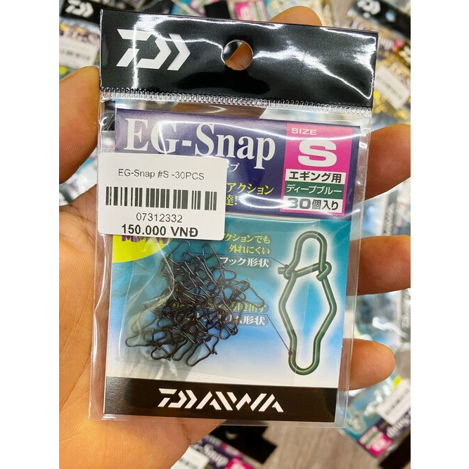 Khóa lure EG-SNAP, khoá câu, đồ câu cá