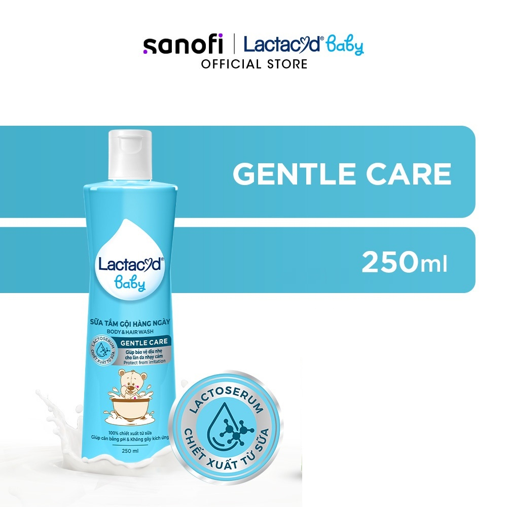 SỮA TẮM LACTACYD CHO BÉ 250ML