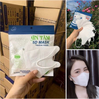 Khẩu trang 5d an tâm hộp 100 cái