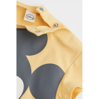 Bộ Hè Bé Trai Mickey Vàng/Denim HaM(cắt tag toàn bộ)