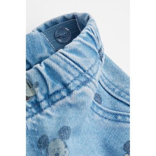 Bộ Hè Bé Trai Mickey Vàng/Denim HaM(cắt tag toàn bộ)