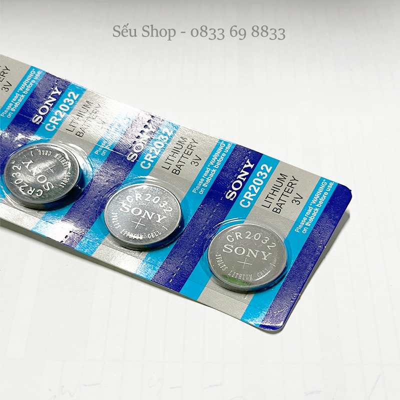 Vỉ 5 Viên Pin Cmos CR2032 Giá Rẻ - có lẻ từng viên