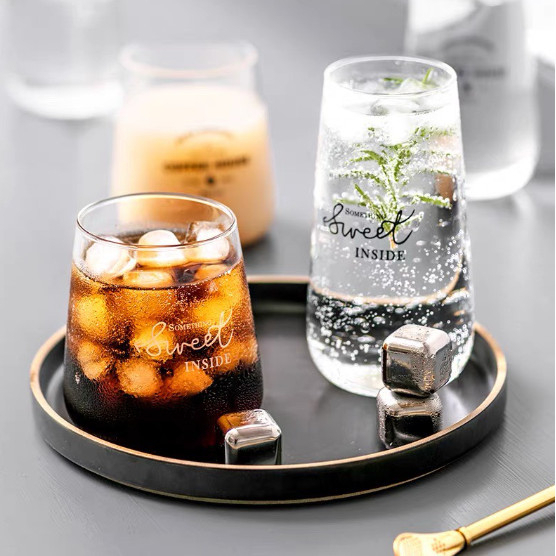 Cốc thuỷ tinh chịu nhiệt Sweet Inside dễ thương 450ml, 550ml