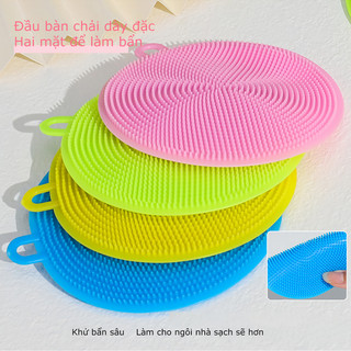 【Bán sỉ】Miếng Rửa Chén Bát Silicon Siêu Sạch