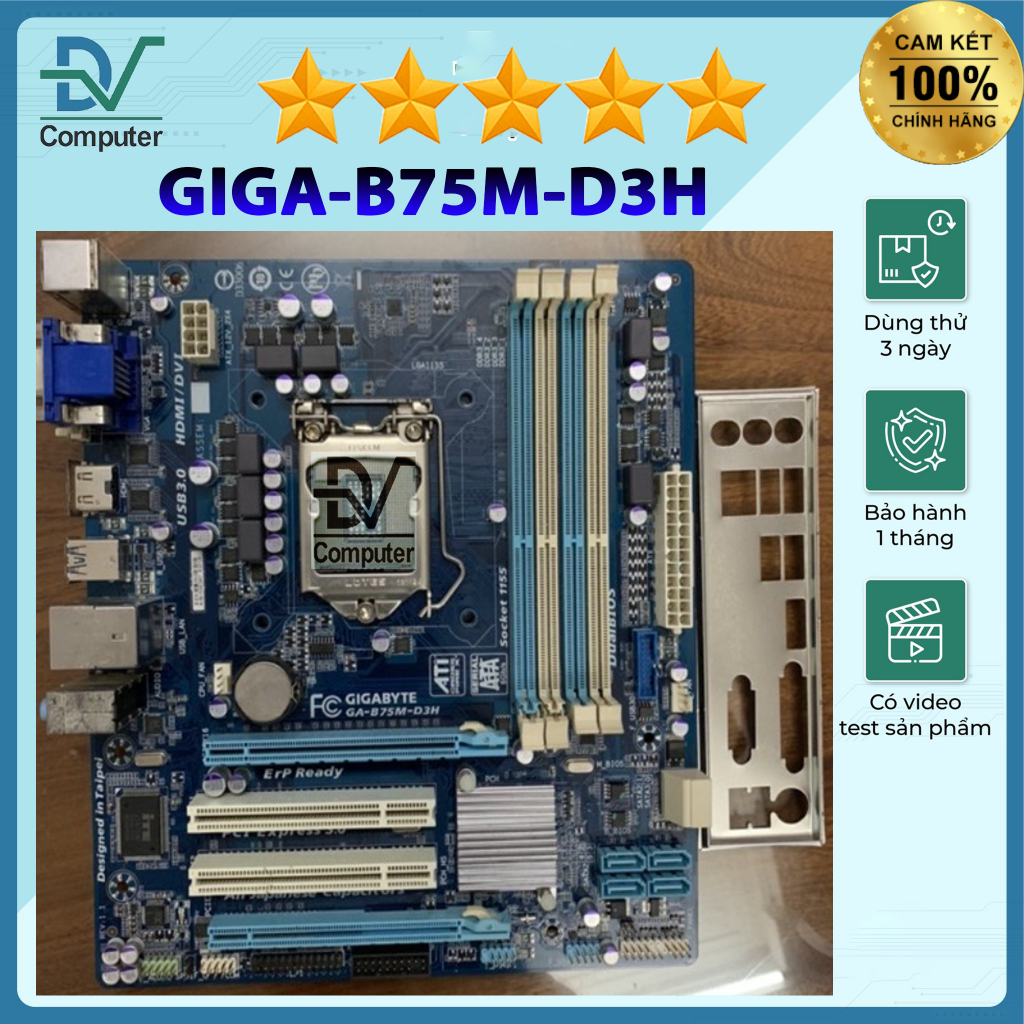 B75m-d3h gigabyte (socket-1155) | BigBuy360 - bigbuy360.vn