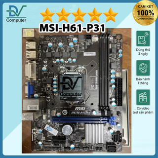 H61 msi sk1155 bh 1 tháng