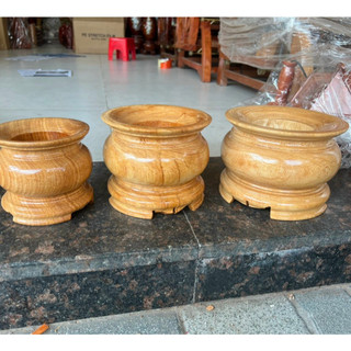 Bát nhang-lư hương thờ cúng gỗ gỏ
