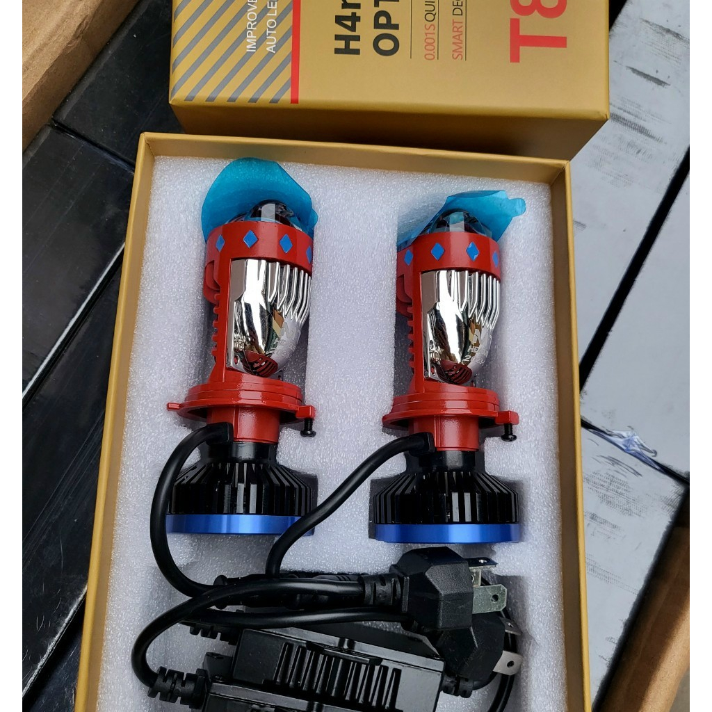 ĐÈN PHA LED BI CẦU T8 BMA 70W MINI GOM ÁNH SÁNG CHỐNG CHÓI BH 1 NĂM