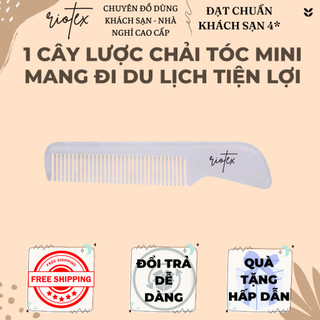 Lược chải tóc mini bỏ túi tiện lợi khi đi du lịch Riotex