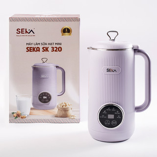Máy Làm Sữa Hạt SEKA SK320 Mini Mới, 5 Chức Năng, Dung Tích 600m