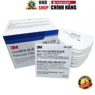 Bông lọc 5n11 mặt nạ phòng độc 3m-6200, 7502 chống bụi mịn pm2.5