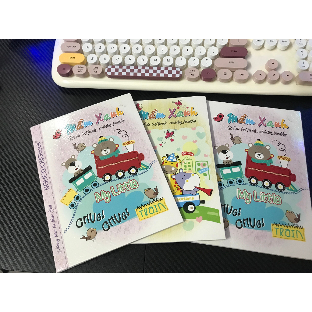 Tập học sinh Nghệ Xương kẻ-4 ô ly  thiết kế tinh xảo với màu sắc bắt mắt