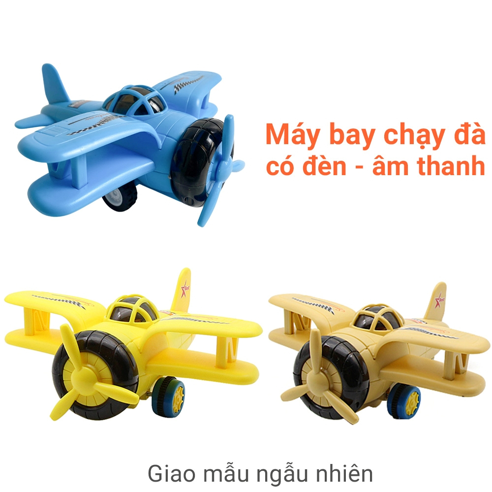 Đồ chơi máy bay chạy đà Pikaboo mẫu mã đa dạng thiết kế đẹp mắt chất liệu an toàn