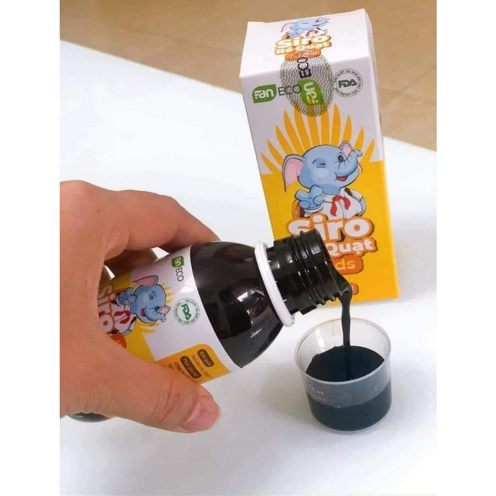 Siro ho rẻ quạt kids Faneco 100ml