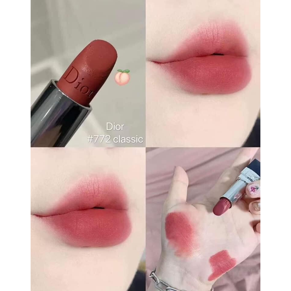 Chính hãng- Son Rouge Dior Velvet Couture Colour Lipstick - Lamii Beauty