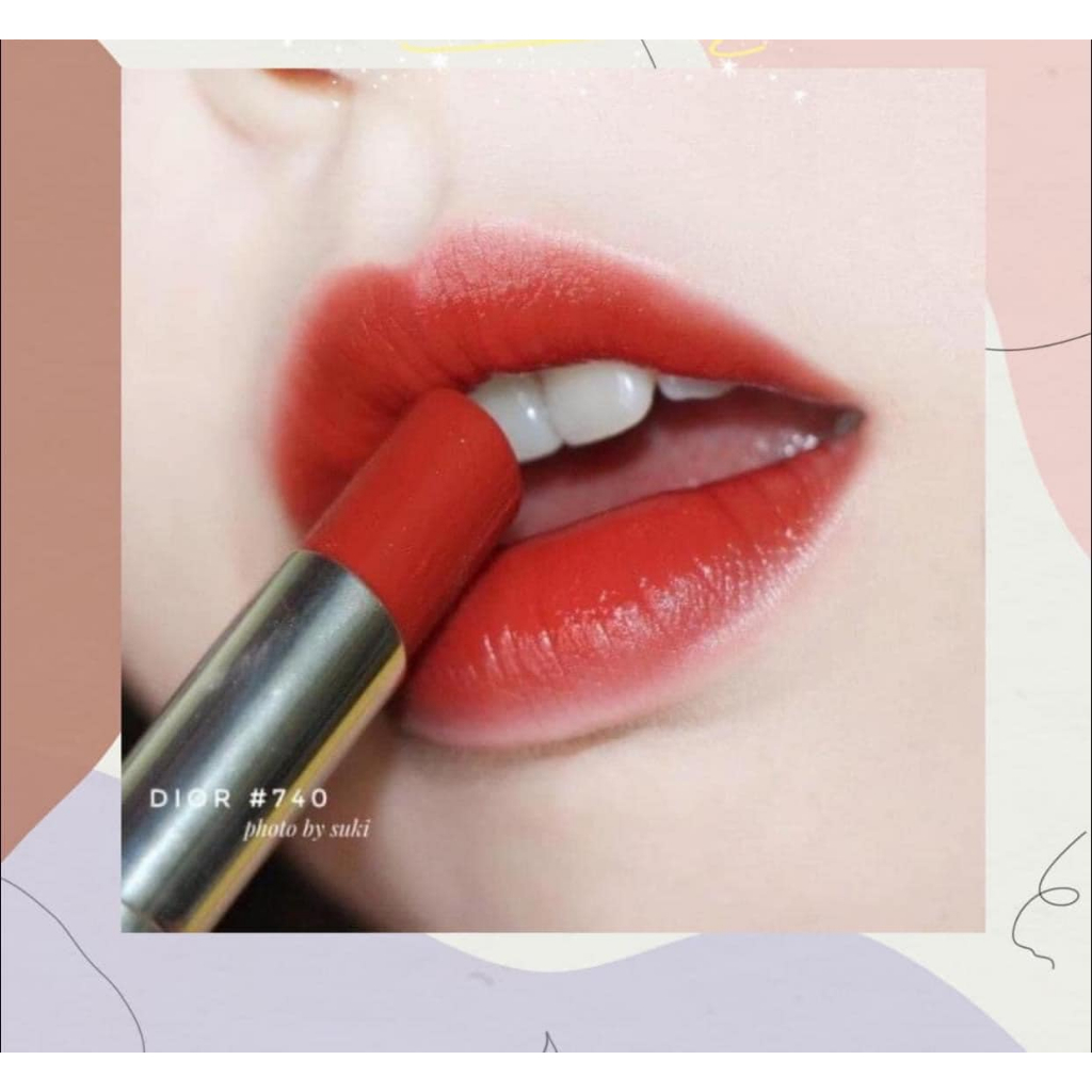 Chính hãng- Son Rouge Dior Velvet Couture Colour Lipstick - Lamii Beauty