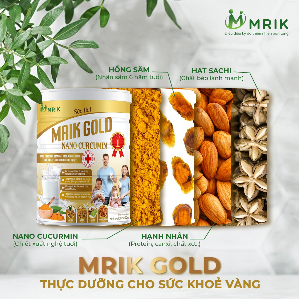 Sữa hạt MRIK GOLD TL 900 gram