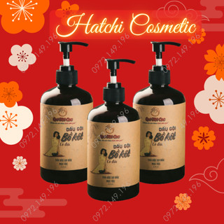Dầu gội bồ kết cô đặc, chống, ngăn rụng tóc QUÊ MỘT CỤC 500ml