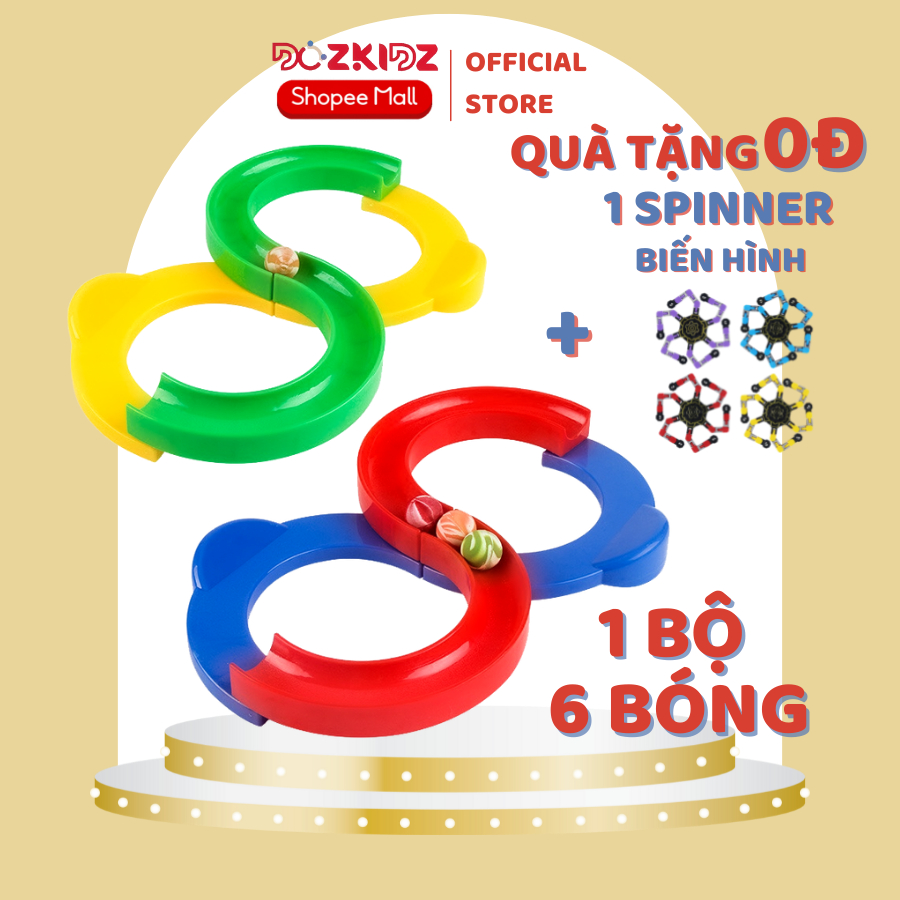 Đồ chơi thông minh - Di chuyển bi thăng bằng trên đường ray ố 8 - DOZKIDZ