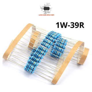 Điện trở 39r 1w 1% chân đồng