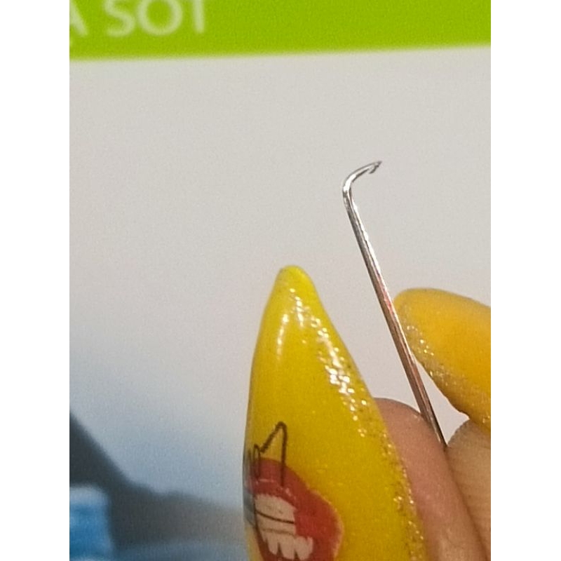 Mũi Kim Móc Tóc Giả-kim da móc tóc -kim lưới móc tóc