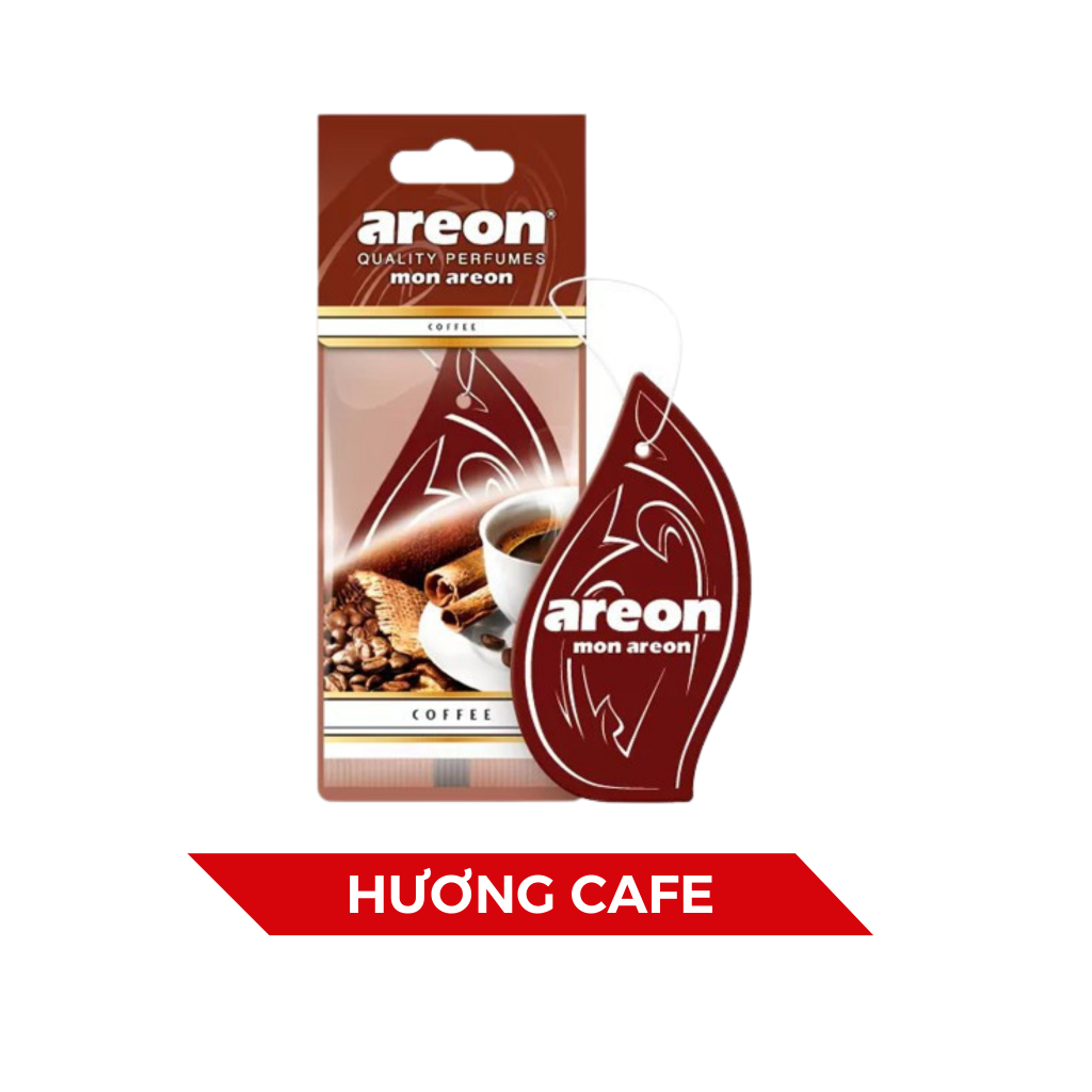 Lá Thơm Treo Xe Ô Tô Areon MEEOTO Lá Thơm Chính Hãng Khử Mùi Xe Nhập khẩu Bulgaria Chất Lượng Cao