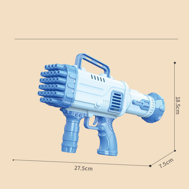 Súng Bắn Bong Bóng Xà Phòng 32 Nòng Siêu Mạnh Máy thổi bong bóng 32 nòng