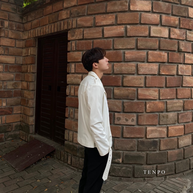 Áo Khoác Da Biker Nam TENPO | LEATHER BIKER JACKET