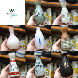 Bình đựng sake mini gốm sứ Nhật Nia Gốm Sứ GS5