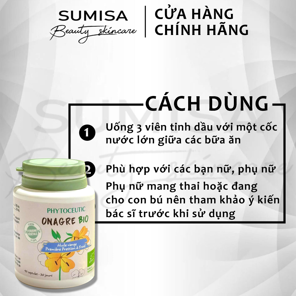 Tinh dầu Hoa anh thảo / Lưu ly Phytoceutic hữu cơ ép lần 1
