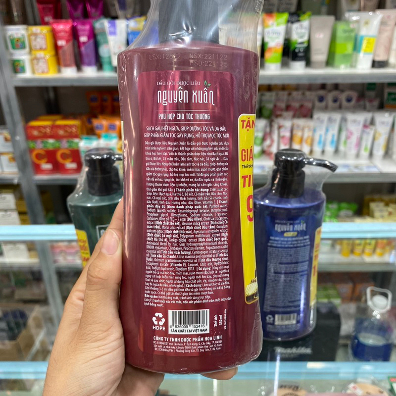 DẦU GỘI DƯỢC LIỆU NGUYÊN XUÂN  350ML