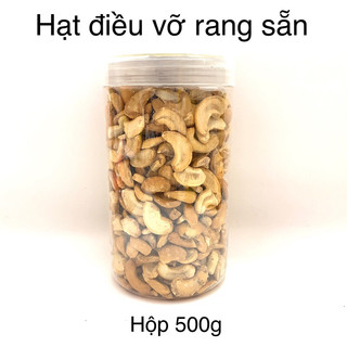 Hạt điều vỡ tách vỏ rang sẵn