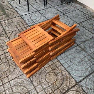 Bàn,ghế gỗ xếp Mini giá rẻ