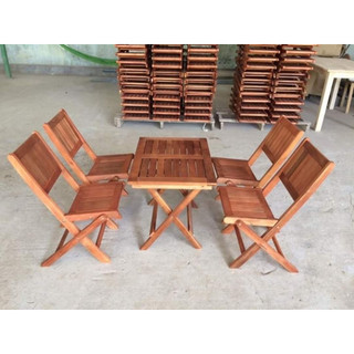 Bàn,ghế gỗ xếp Mini giá rẻ