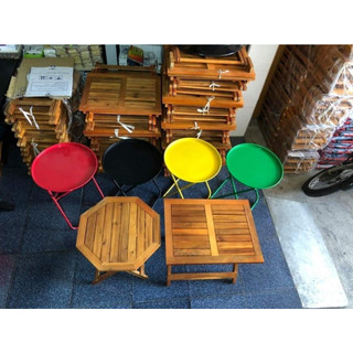 Bàn,ghế gỗ xếp Mini giá rẻ