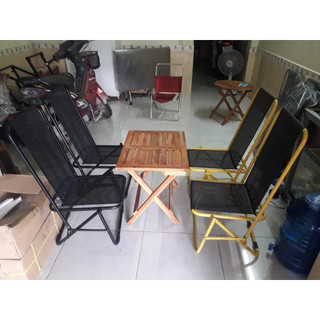 Bàn,ghế gỗ xếp Mini giá rẻ