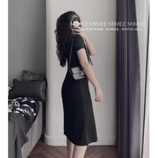 Váy đầm đen ZR Basic mimee ( ảnh thật chính chủ)