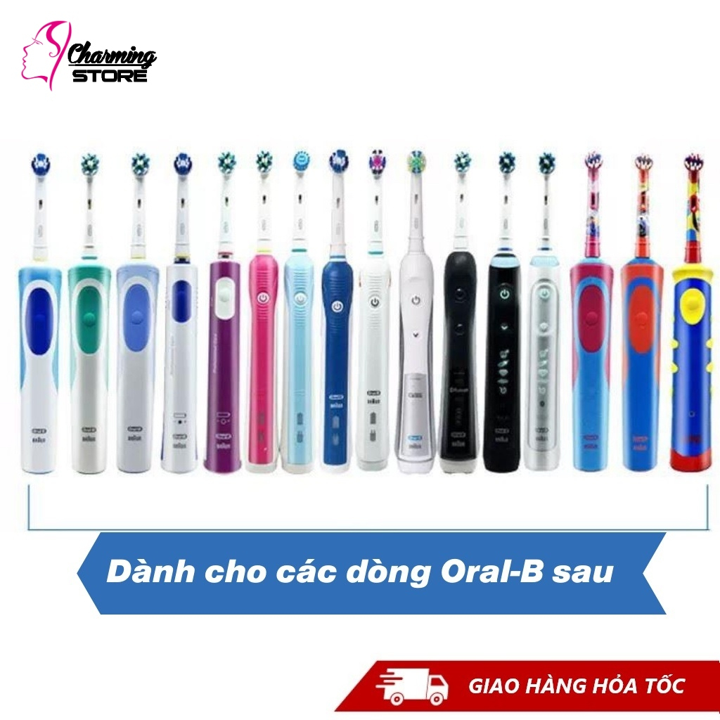 Sạc bàn chải điện Braun Oral B, Oralb, Oral-B chất lượng cao, sạc nhanh ( Bảo hành 6 tháng)